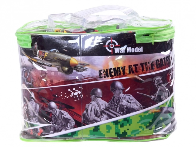 Grand ensemble Figurines militaires chars armes