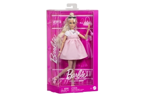 Barbie Deluxe Mode avec robe et nœud