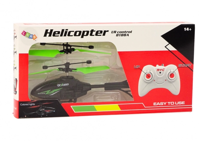 Hélicoptère RC télécommandé Gyroscope – vert