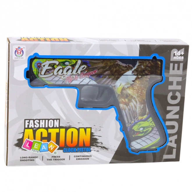 Pistolet à fléchettes en mousse et billes d'eau avec laser