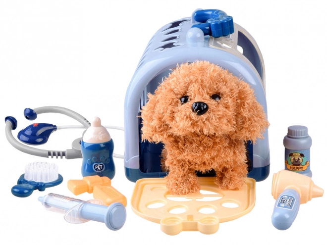 Chien interactif du kit petit vétérinaire