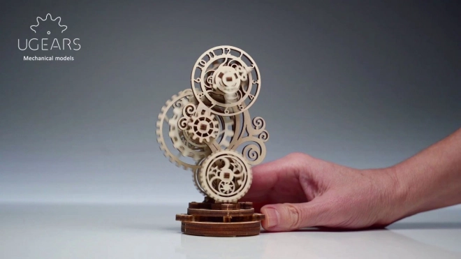 Puzzle mécanique en bois 3D Ugears Steampunk Horloge