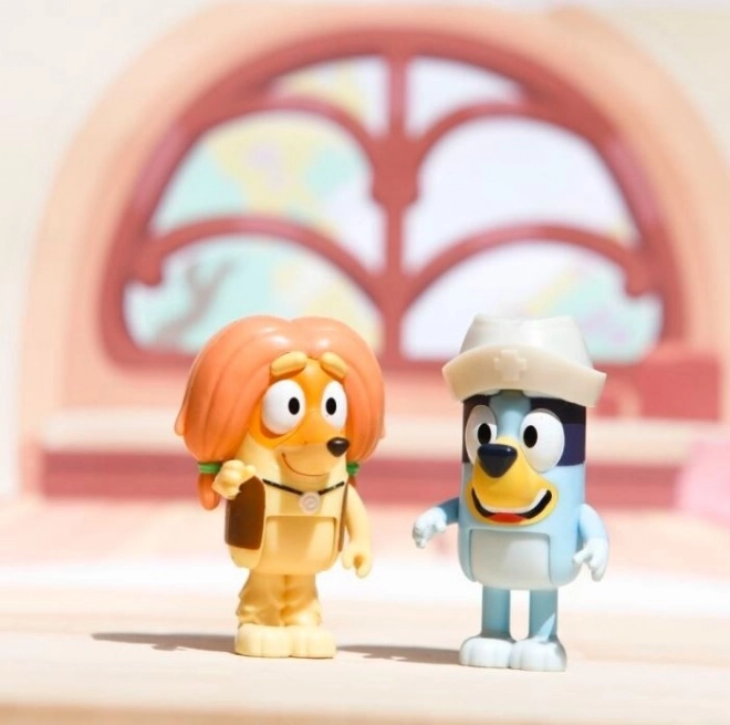 Ensemble de figurines Bluey Examen médical