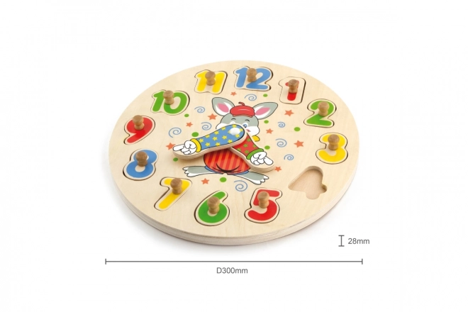 Horloge en bois