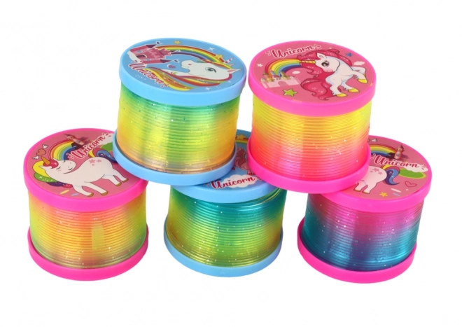 Source arc-en-ciel avec effet lumineux Motif licorne