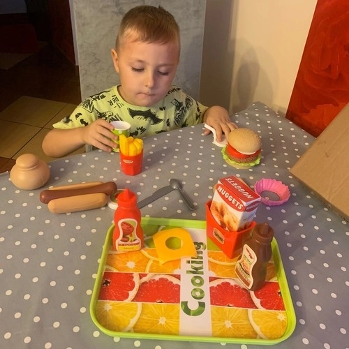 Ensemble de fast-food pour enfants