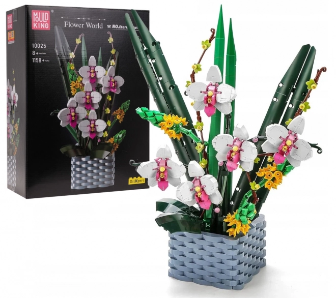 Jeu de construction Fleurs Mold King 1158 pièces