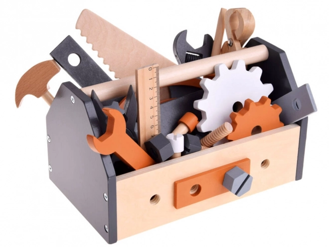 Ensemble d'atelier en bois pour enfants avec outils