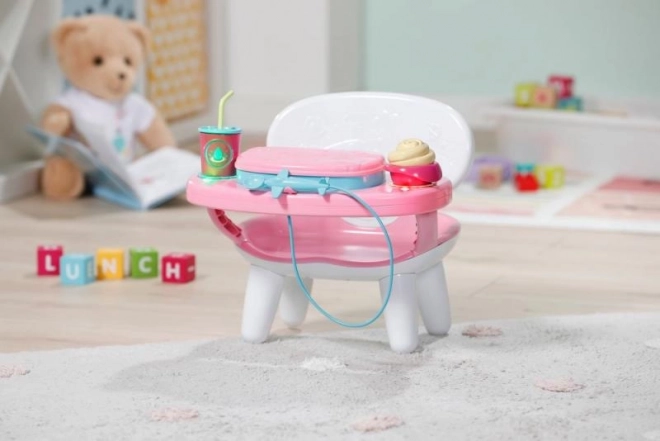 Chaise haute BABY born avec effets sonores