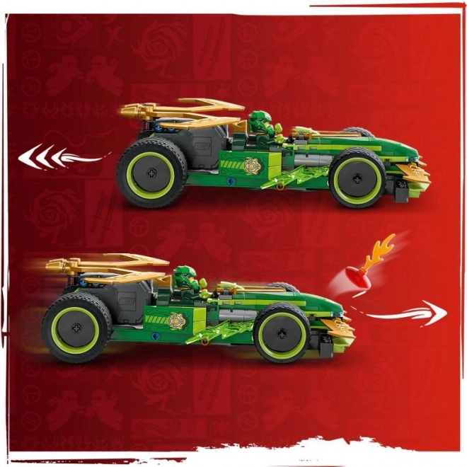 LEGO Ninjago voiture de course de Lloyd avec moteur à rétro-friction
