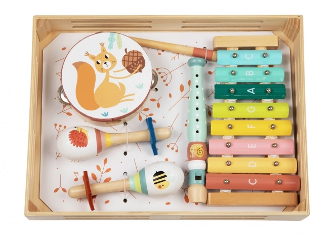 2Kids Jouets Ensemble musical Animaux de la forêt