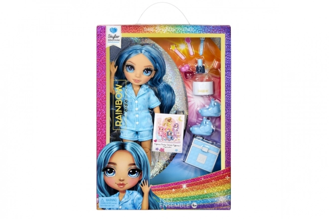 Rainbow High Junior Fashion poupée en pyjama - Skyler Bradshaw