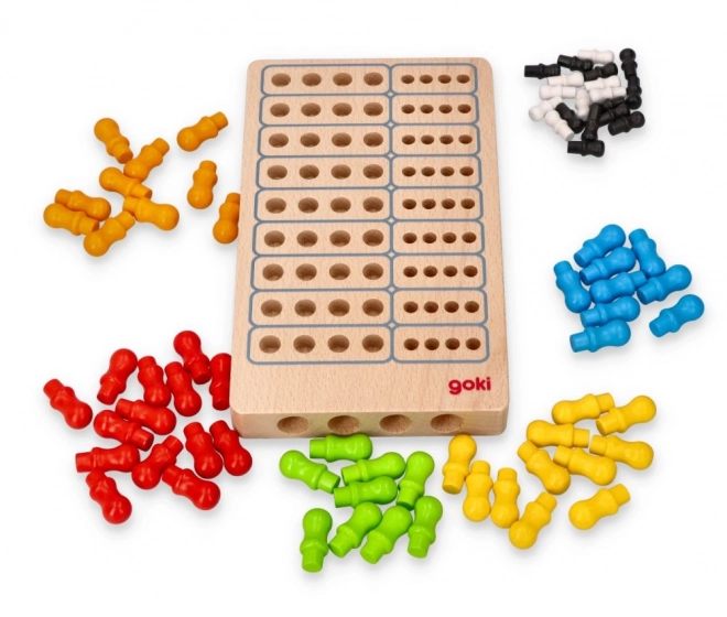GOKI jeu logique en bois Master Logic