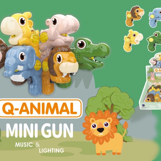 Animal interactif avec effets lumineux et sonores