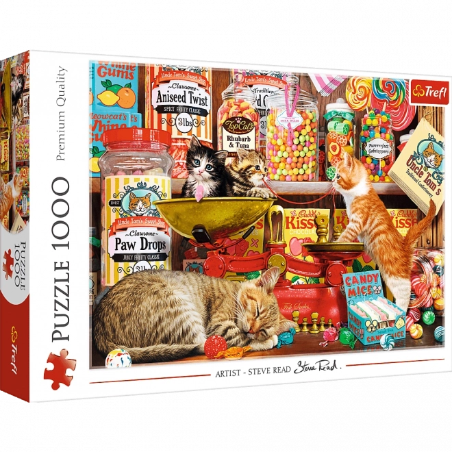 Puzzle 1000 pièces Douceurs de Chats