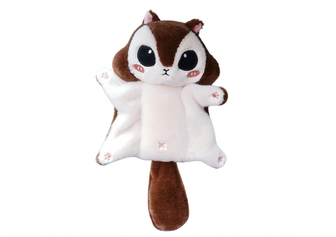 Porte-clés Planeur à sucre Peluche Marron 10 cm