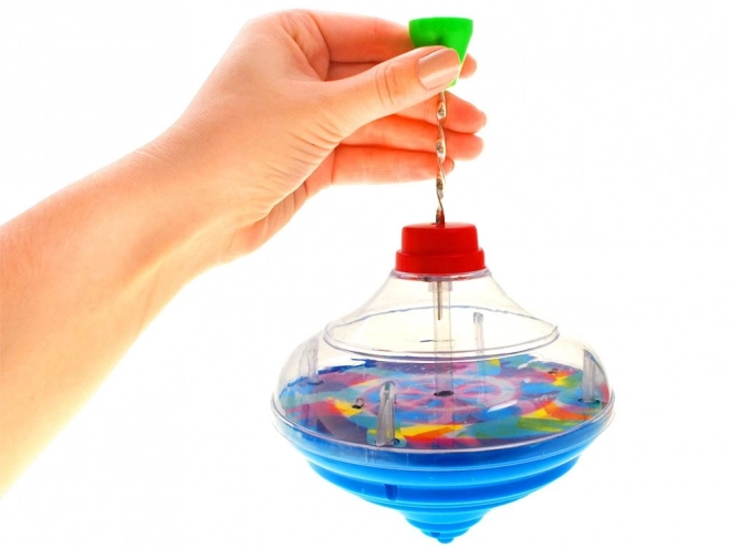 Toupie musicale et lumineuse pour enfants