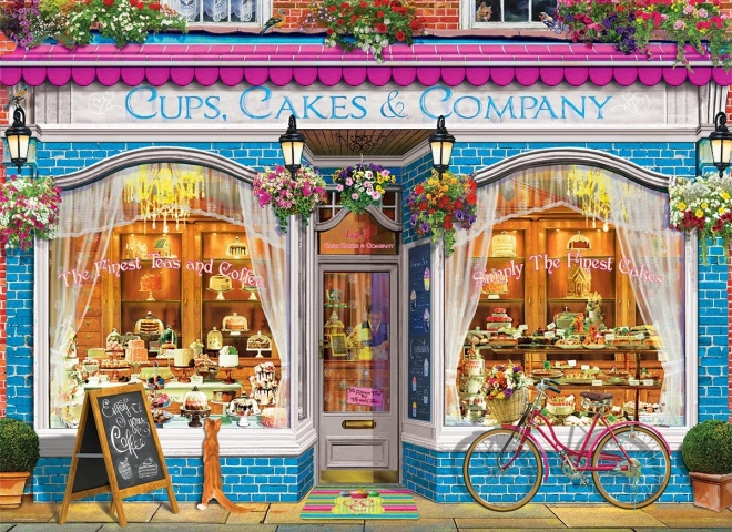 Puzzle Eurographics Pâtisserie Verres, Gâteaux & Compagnie 1000 pièces