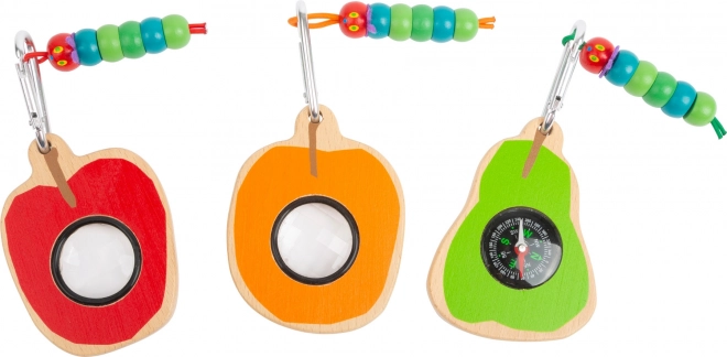 Outil d’exploration pour enfants Caterpillar avec loupe et boussole small foot