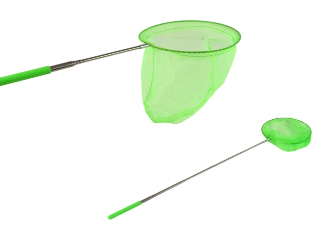 Filet pliable télescopique à papillons et insectes 85 cm - vert