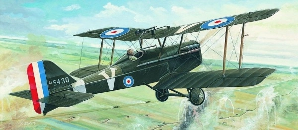 Maquette d'avion R.A.F. SE 5a à l'échelle 1:48