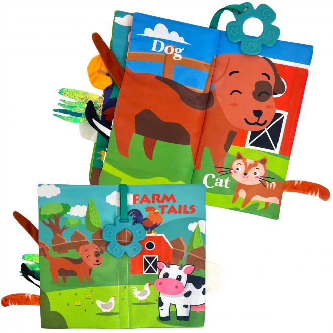Livre de queues d'animaux en tissu WOOPIE