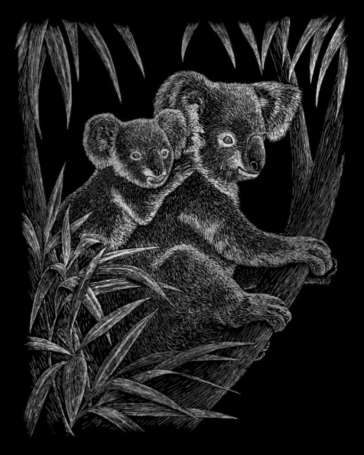 ROYAL & LANGNICKEL Images à gratter en bloc Petits Animaux