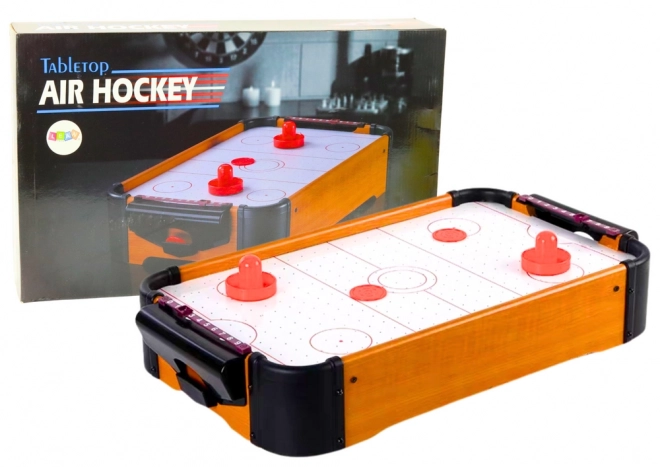 Table de hockey en bois avec lumière et son