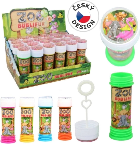 Bublifuk Zoo avec design tchèque