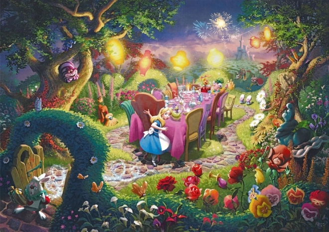 Puzzle Alenka au pays des merveilles : Le goûter du Chapelier fou 6000 pièces