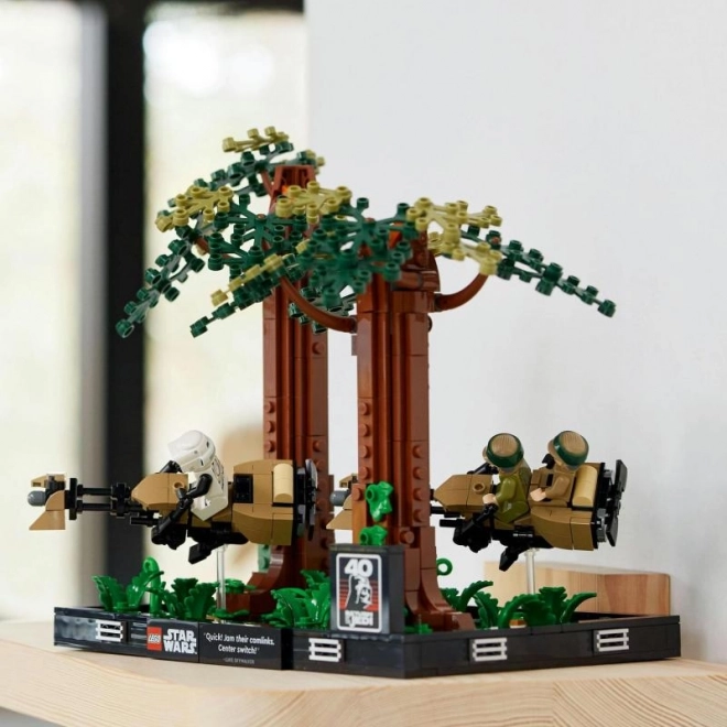 LEGO® Star Wars™ 75353 Chasse à Speeder sur la planète Endor™ – diorama