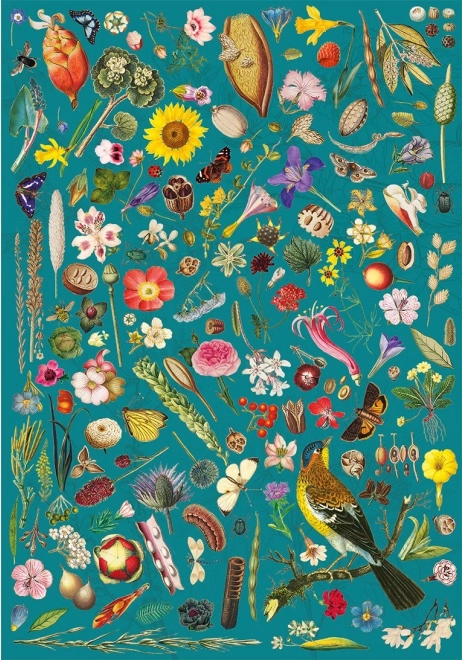 Puzzle Fantaisie florale 500 pièces