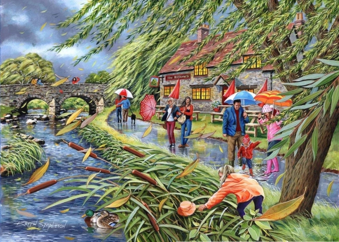 Puzzle Vent dans les Saules 1000 pièces