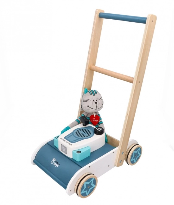 Tondeuse en bois avec son Adam Toys