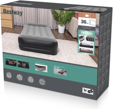 Matelas gonflable avec pompe électrique 191 x 97 x 46 cm Bestway