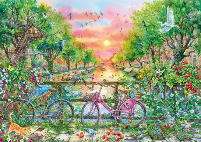RAVENSBURGER Puzzle Koala à Amsterdam 1000 pièces