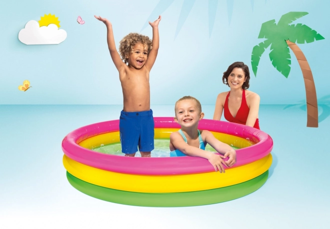 Piscine gonflable fond spirituel 147x33cm à partir de 2 ans