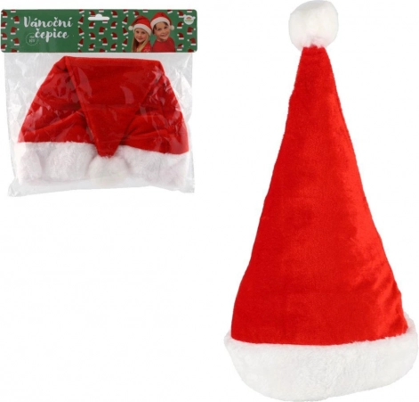 Bonnet de Noël pour enfant en tissu style Santa, diamètre 25 cm