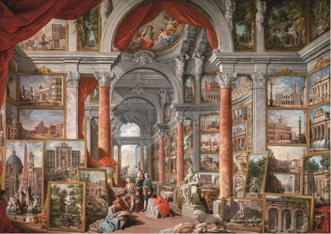 Art Puzzle Museum Series : vue sur la Rome moderne, 2000 pièces