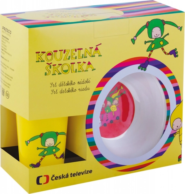 Vaisselle pour Enfants École Magique