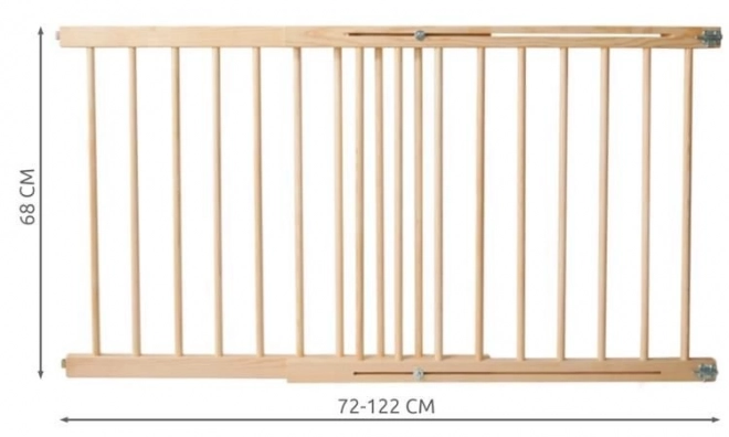 Barrière de sécurité pour portes 122 cm