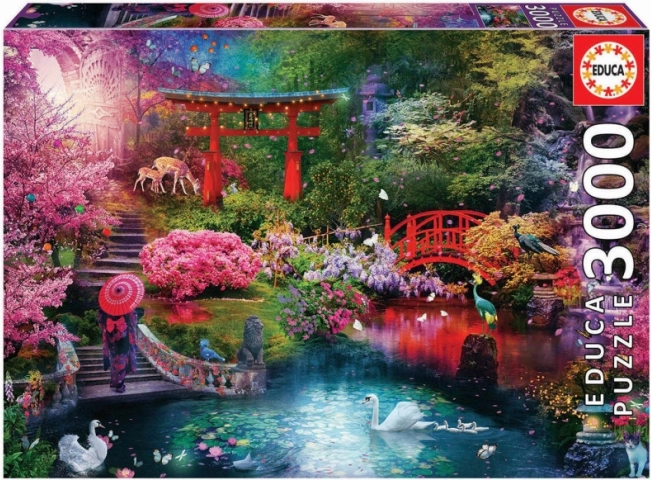 Educa Puzzle Jardin japonais 3000 pièces