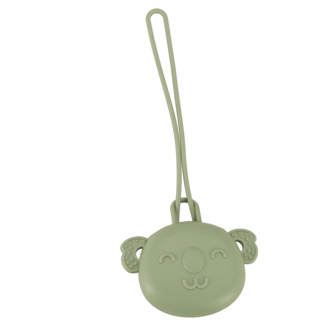 Set d'ustensiles pour enfants en silicone, crabe, 19 pièces vert