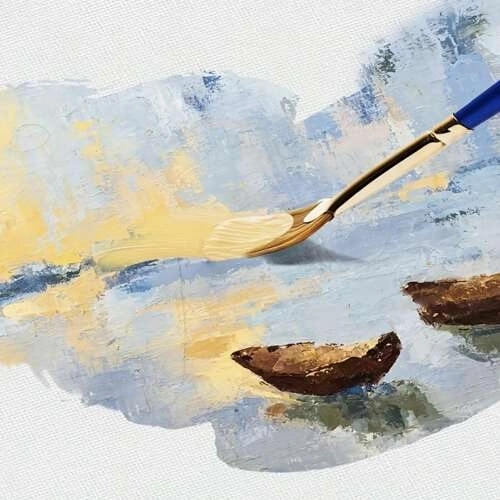 Parfait pour acrylique, huile et textures