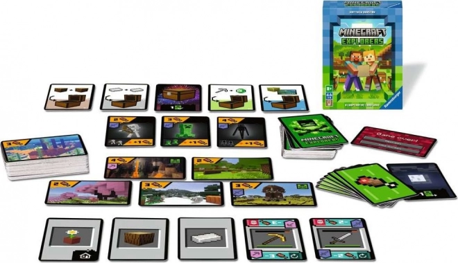 RAVENSBURGER Jeu de cartes Minecraft Explorateurs