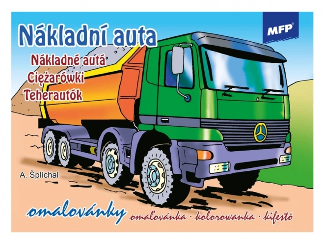 Coloriages pour enfants Camions