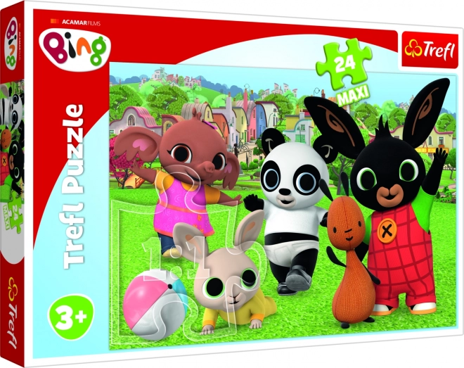 Trefl puzzle 24 Maxi Bing Amusement dans le parc