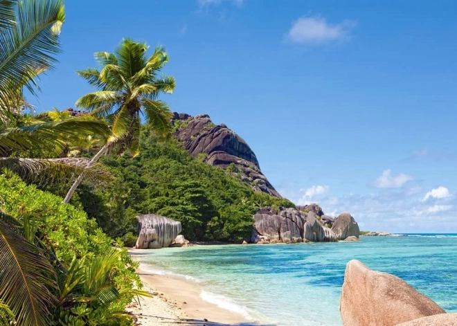 Puzzle Plage Tropicale Seychelles 3000 pièces