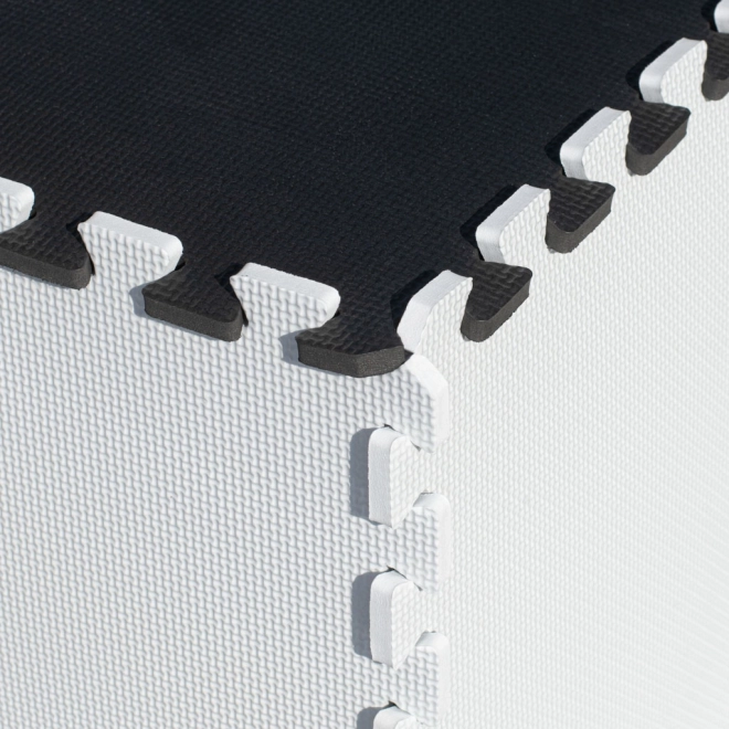 KIK Puzzle en mousse Nuances de gris avec bords III. (58x58)