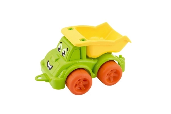 Camion à benne basculante de construction en plastique 3 couleurs 22x13x10cm 12m+